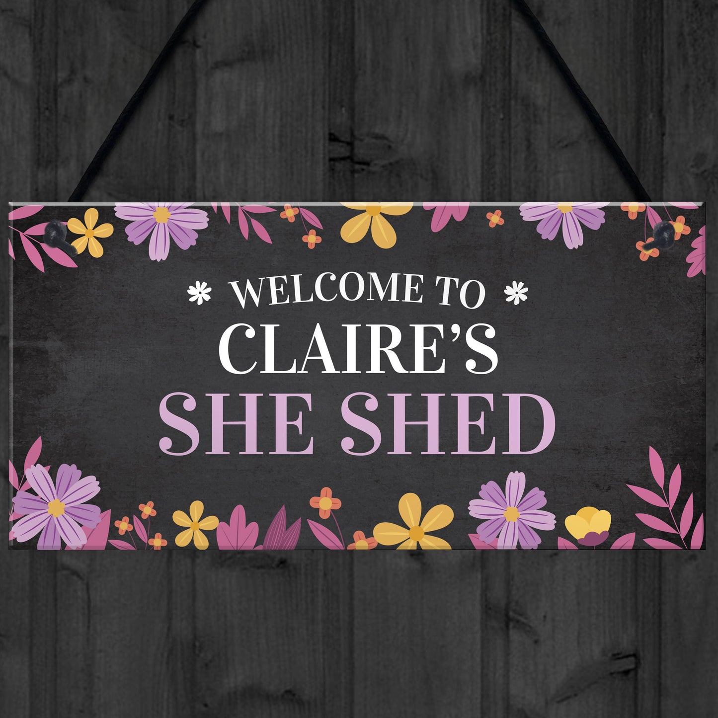 PERSONALISED Garden Shed Gift For Her Garden Summer House