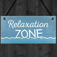 Relaxation Zone Hot Tub Man Cave Bathroom Garden Plaque Sign