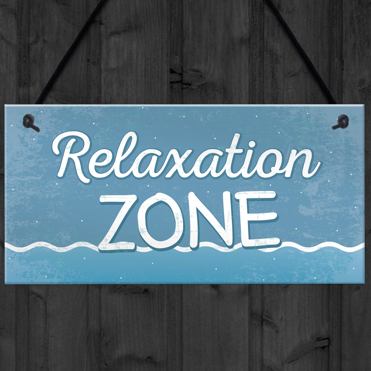 Relaxation Zone Hot Tub Man Cave Bathroom Garden Plaque Sign