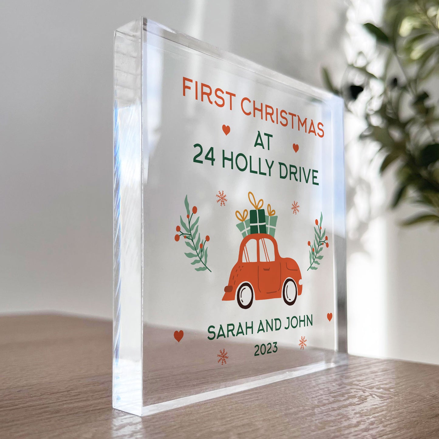 Christmas Decoration For New Home Personalised New Home Gift