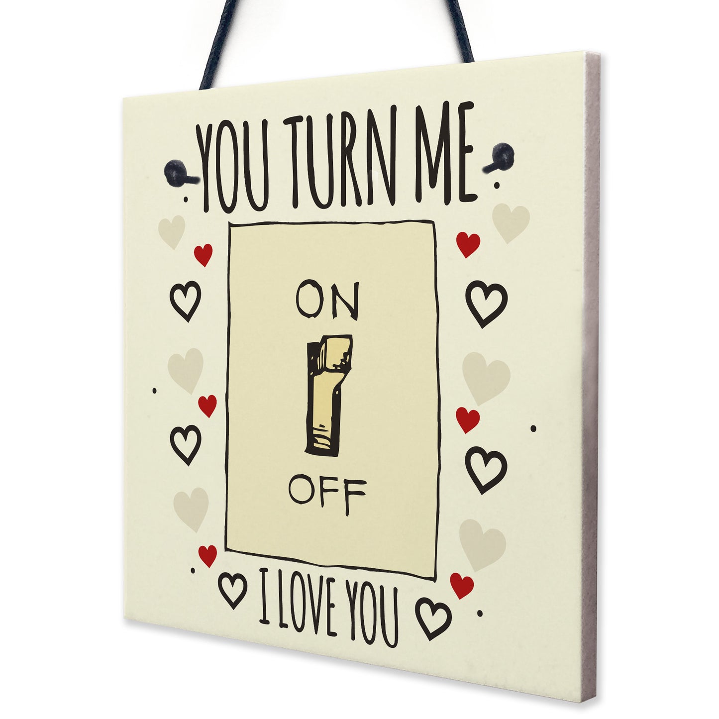 CHEEKY Anniversary Card For Him Her Funny Husband Birthday Card