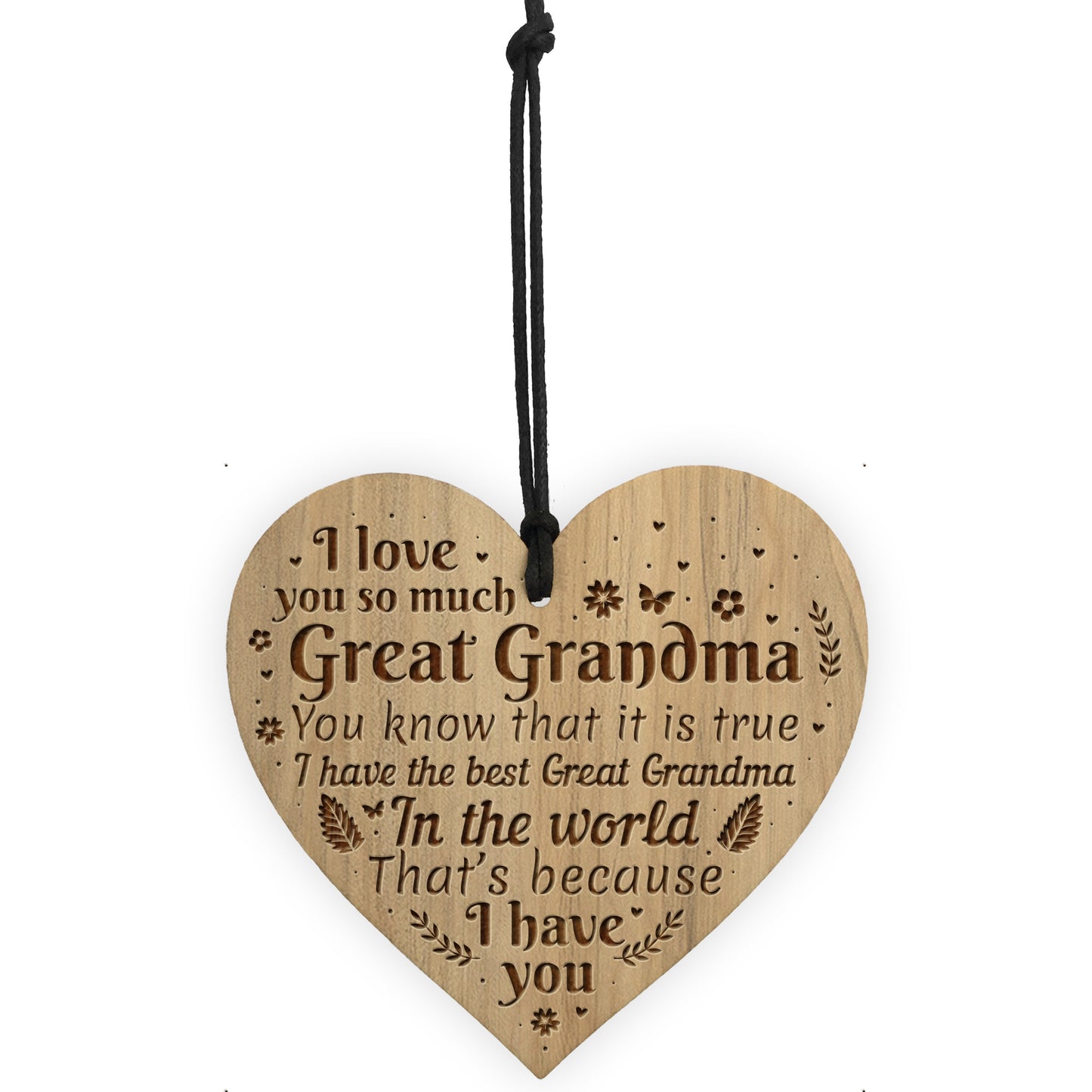 Great Grandma Gift Thank You Birthday Christmas Gift Engraved