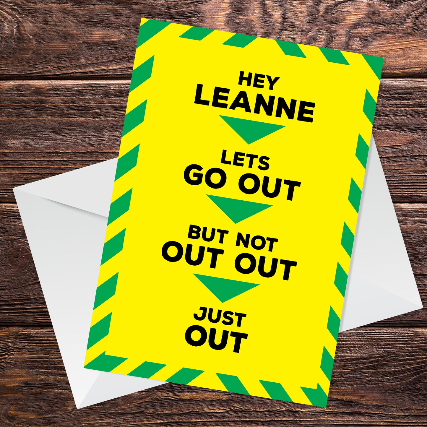 FUNNY Personalised Birthday Card For Him Her Lockdown Isolation