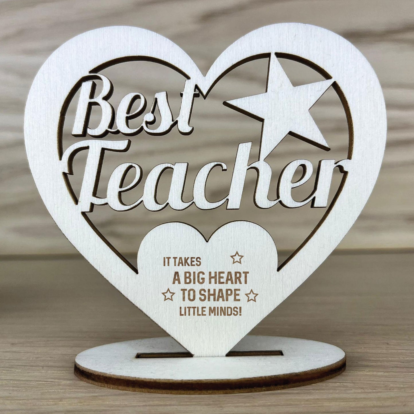 Best Teacher Engraved Plaque Thank You Gift For Teacher Leaving