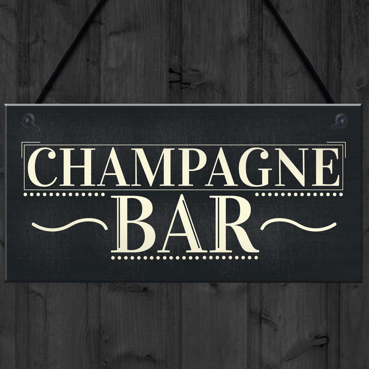 Champagne Bar Hanging Signs Gin & Tonic Pub BBQ Party Alcohol