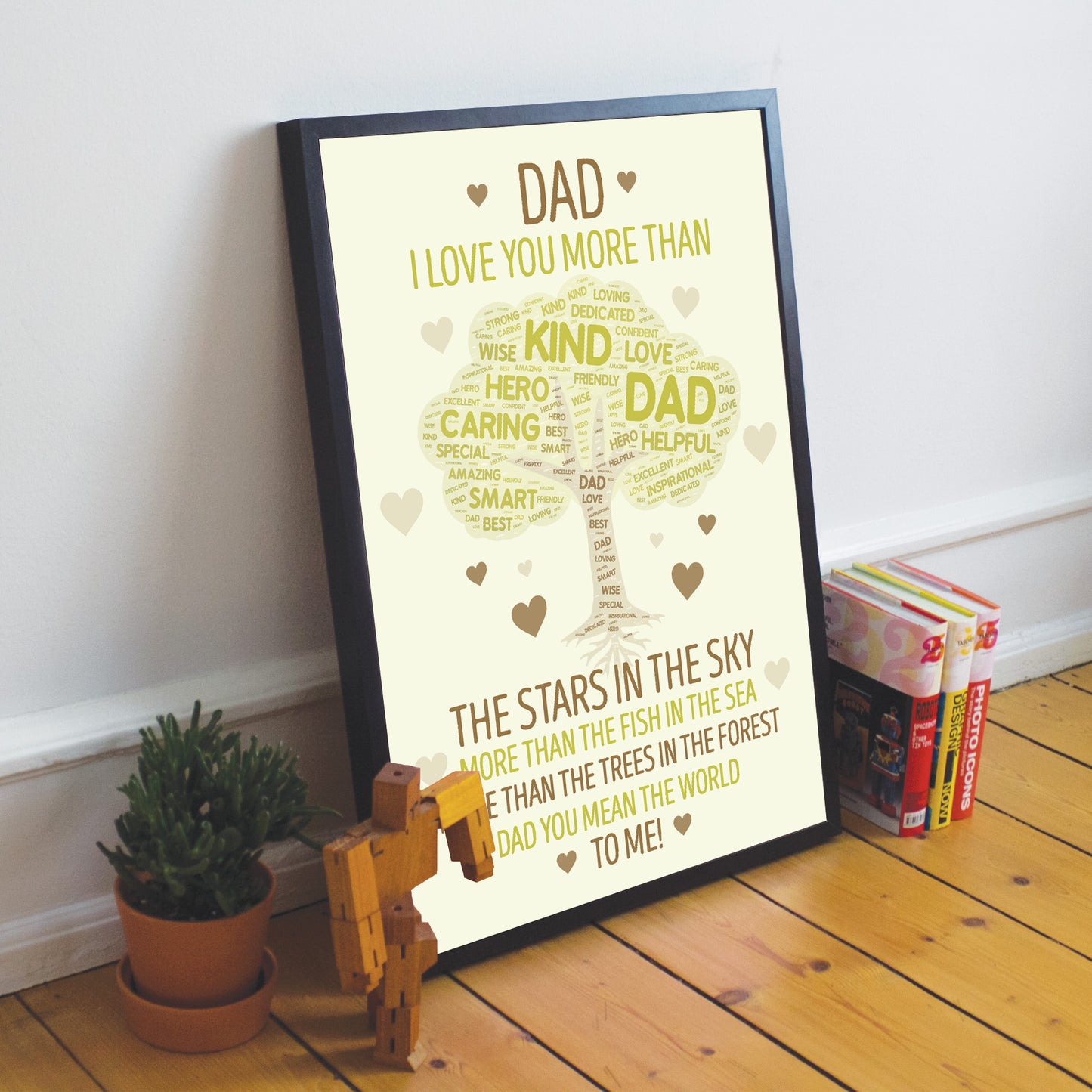 Fathers Day Gifts For Dad Framed Print Dad Birthday Gift Son