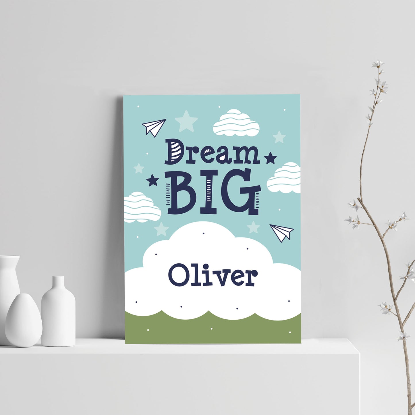 PERSONALISED Bedroom Sign Wall Art Boys Room Decoration