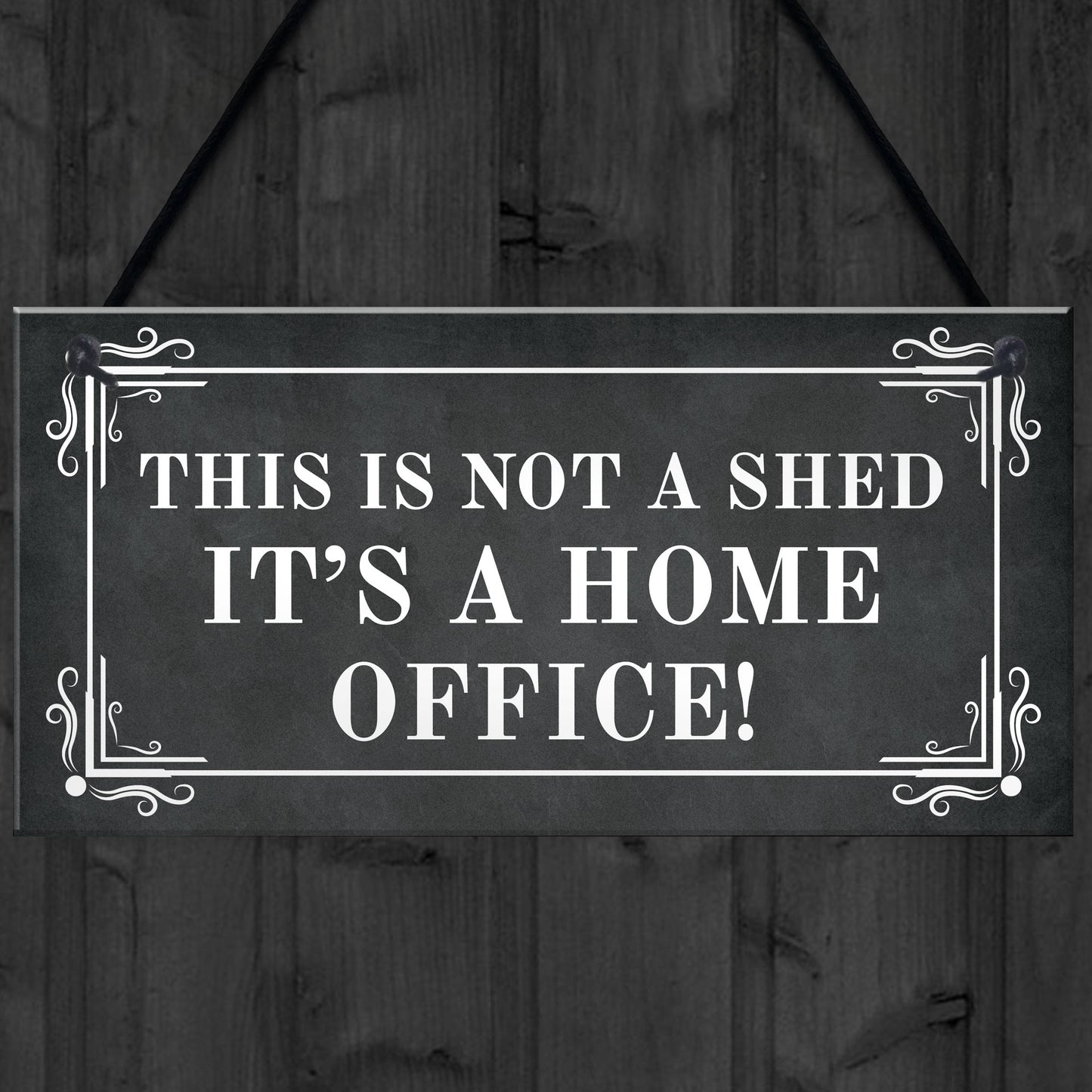 Personalised Hanging Door Sign Home Office Business Shed Sign