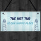 Nautical Theme Hot Tub Sign For Garden Summerhouse Shed