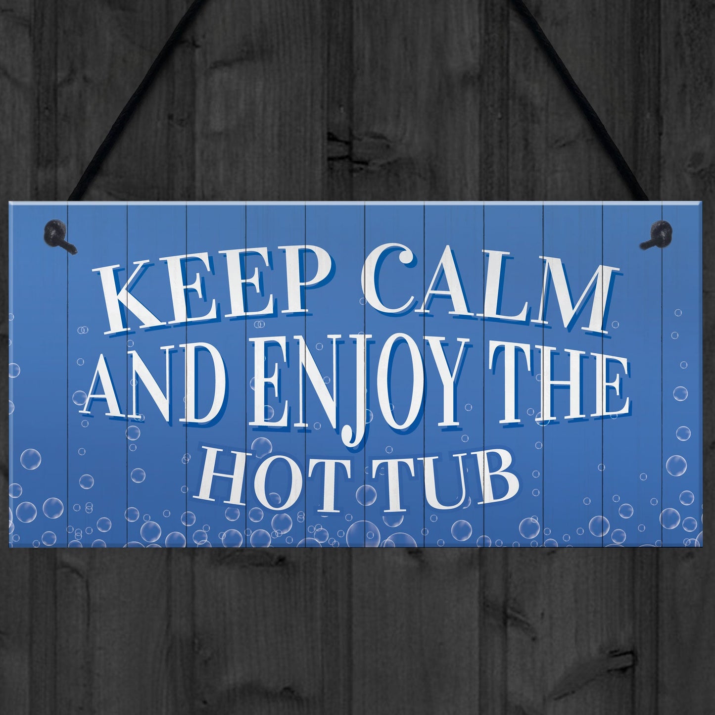 Funny Hot Tub Sign Hanging Garden Shed Summerhouse Decking Sign