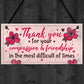 Thank You Friendship Gift Best Friend Sign Birthday Christmas