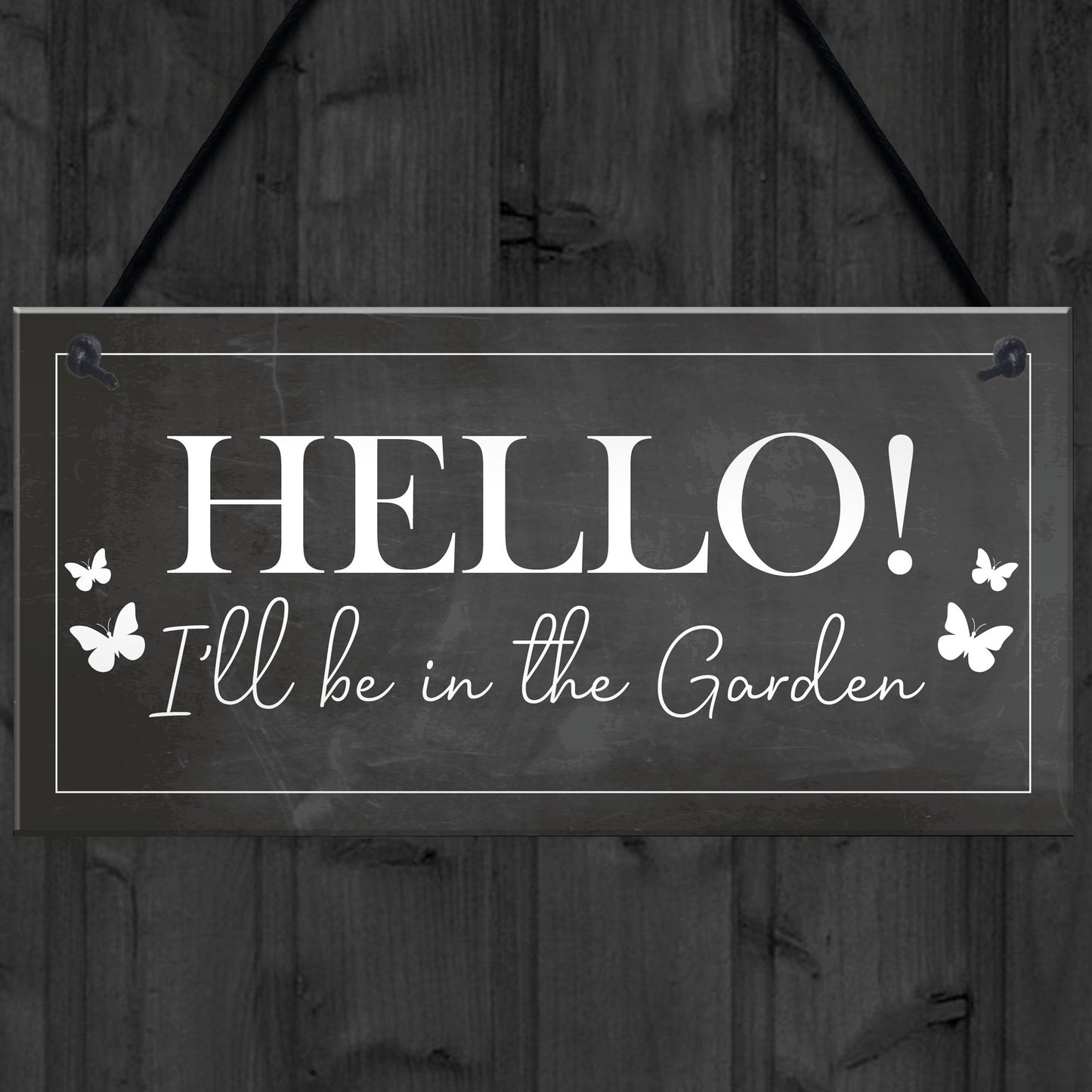 Garden Sign Novelty Garden Plaque Summer House Sign Garden Shed