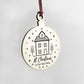 1st Christmas In Our New Home Gift Wood Bauble Tree Decoration