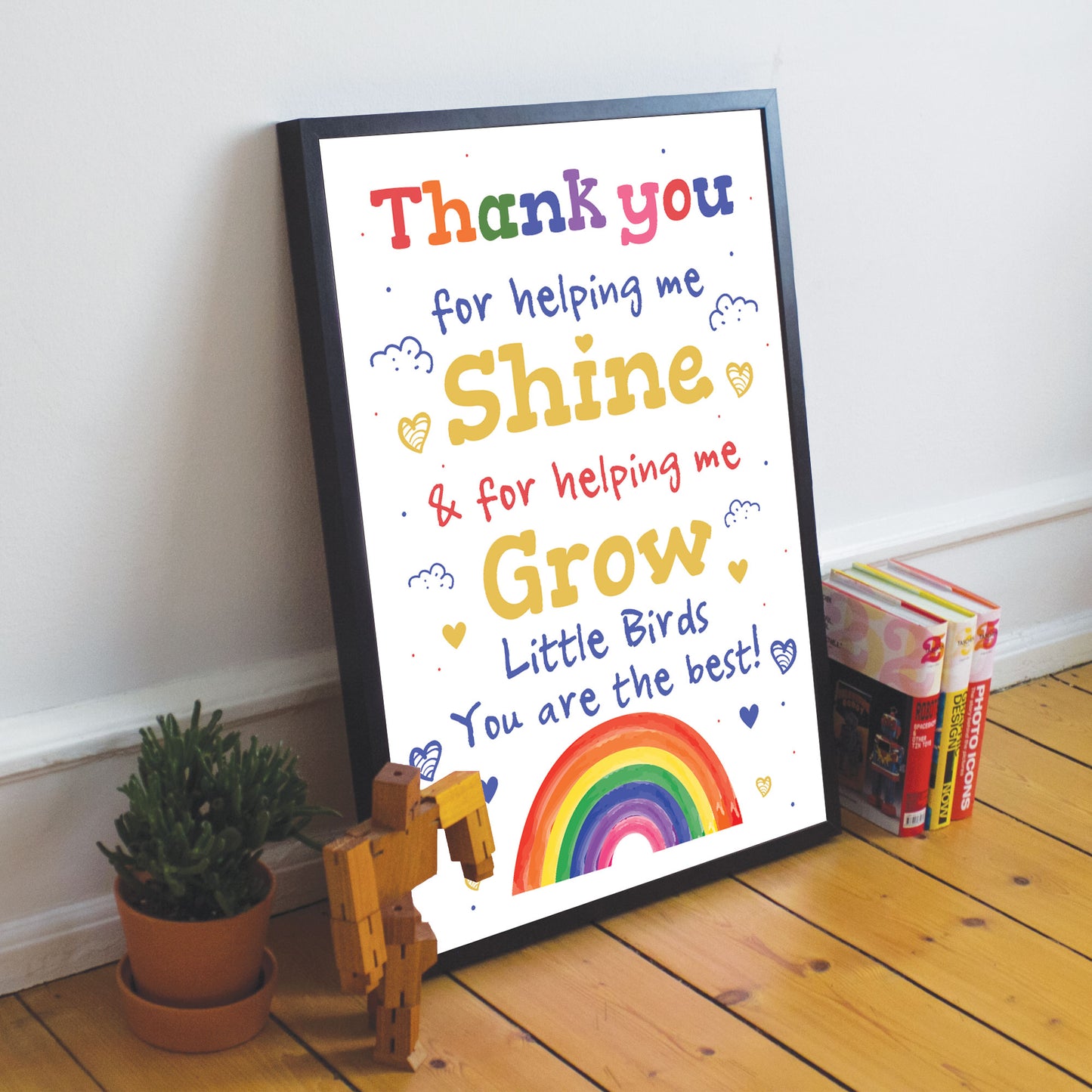 Personalised Teacher Thank You Leaving Gifts Nursery School