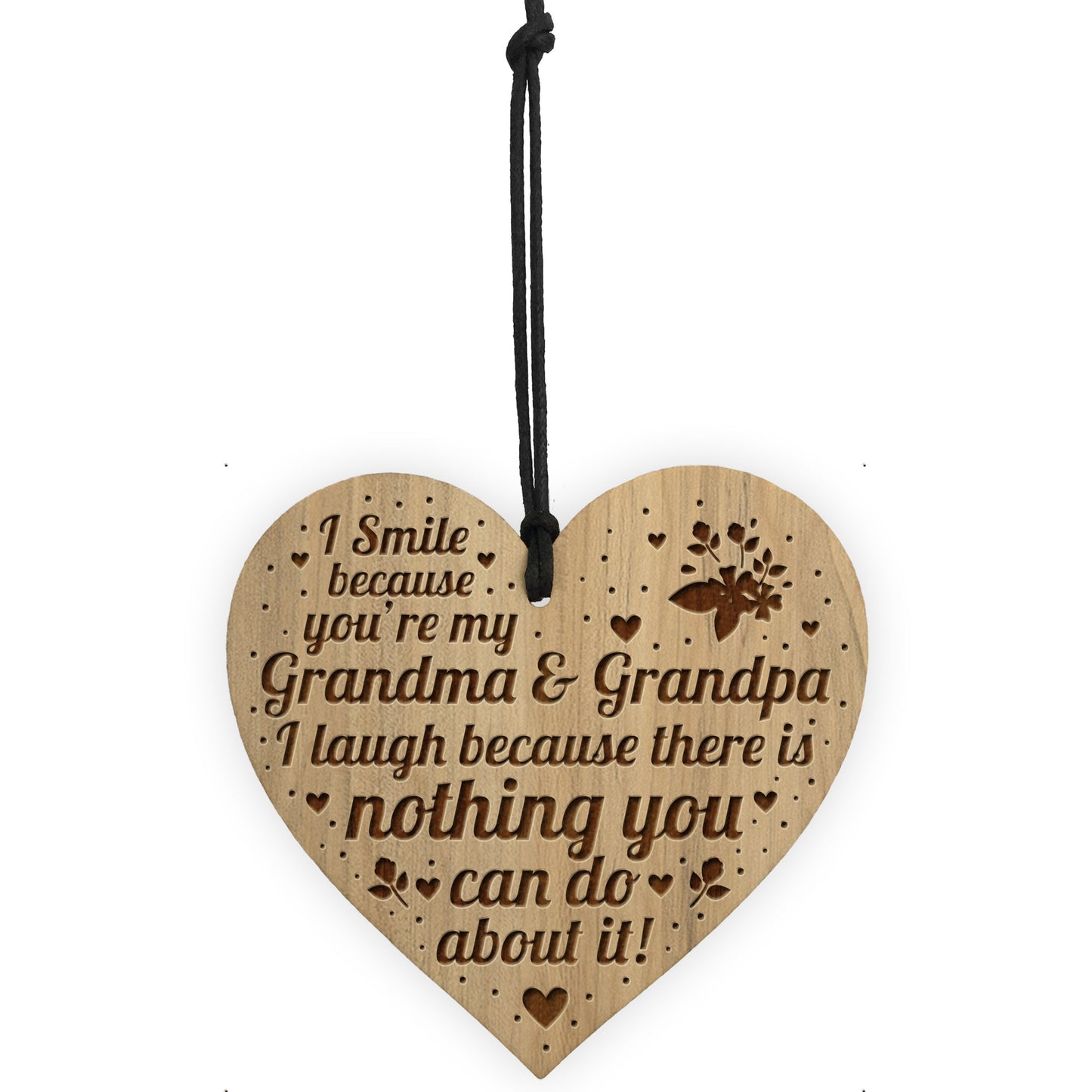 Grandma And Grandpa Gifts Hanging Wall Plaque Birthday Gift