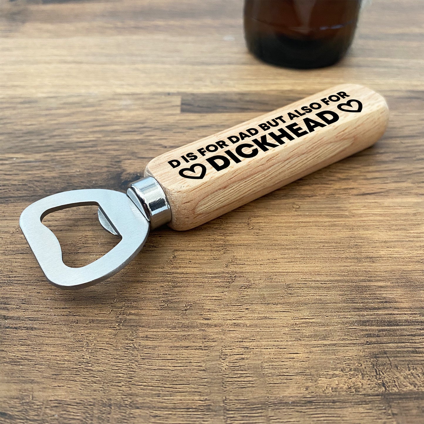 Funny Rude Bottle Opener Fathers Day Gift For Dad Novelty Dad