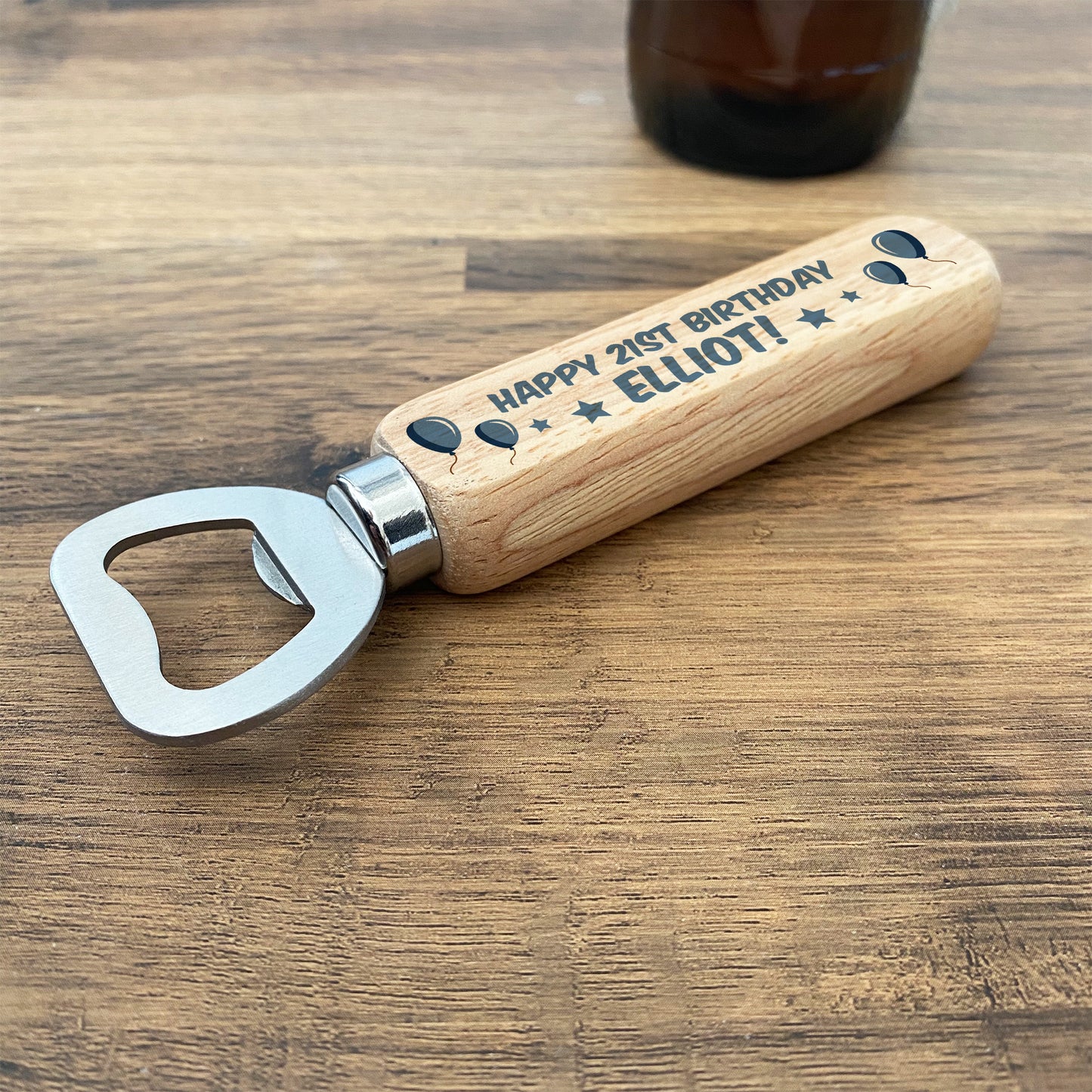 Personalised Birthday Bottle Opener 18th 21st 30th 50th Novelty