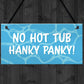 Funny Hot Tub Sign Garden Summerhouse Decor Rude Home Gift