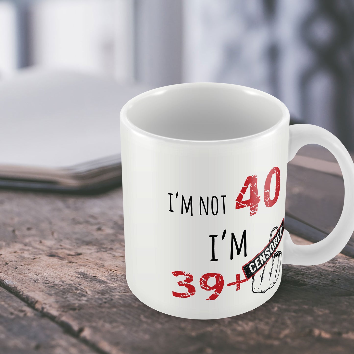 Funny 40th Birthday Gifts For Women Men Forty Party Mug Gifts