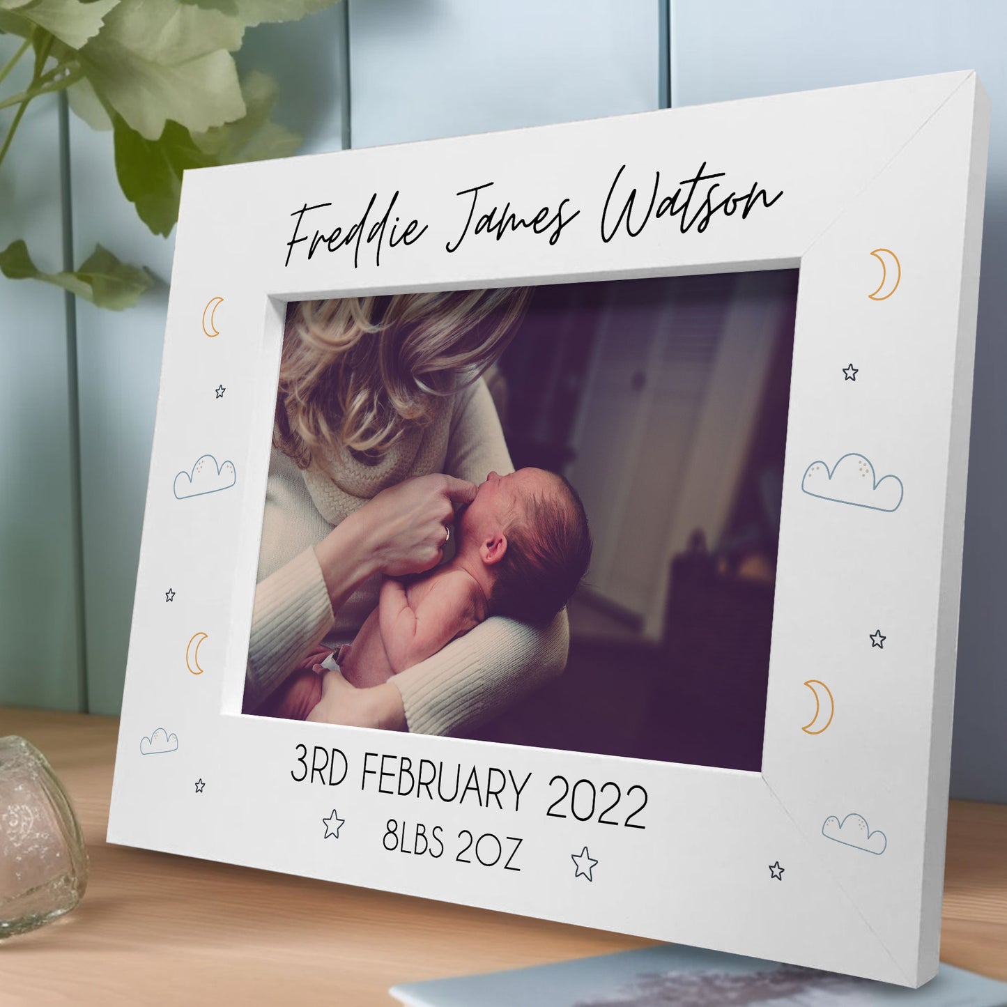 Personalised Baby Photo Frame New Baby Gifts Baby Girl Boy Gifts