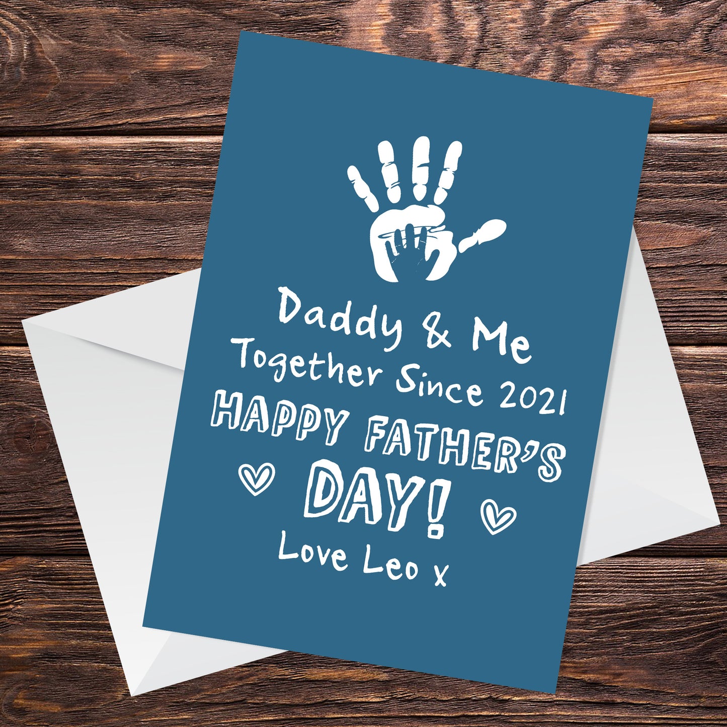 1st Fathers Day Card New Dad Card Fathers Day Card Baby Boy Girl