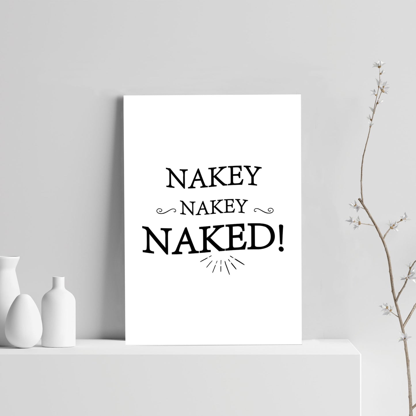 Bathroom Quote Print Funny  Print Bathroom Decor New Home Gifts