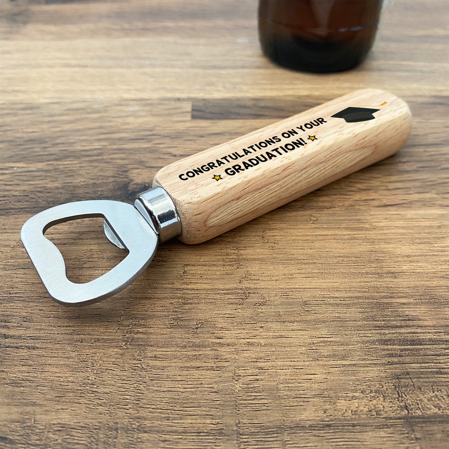 Graduation Gifts Wood Bottle Opener Daughter Son Friendship Gift