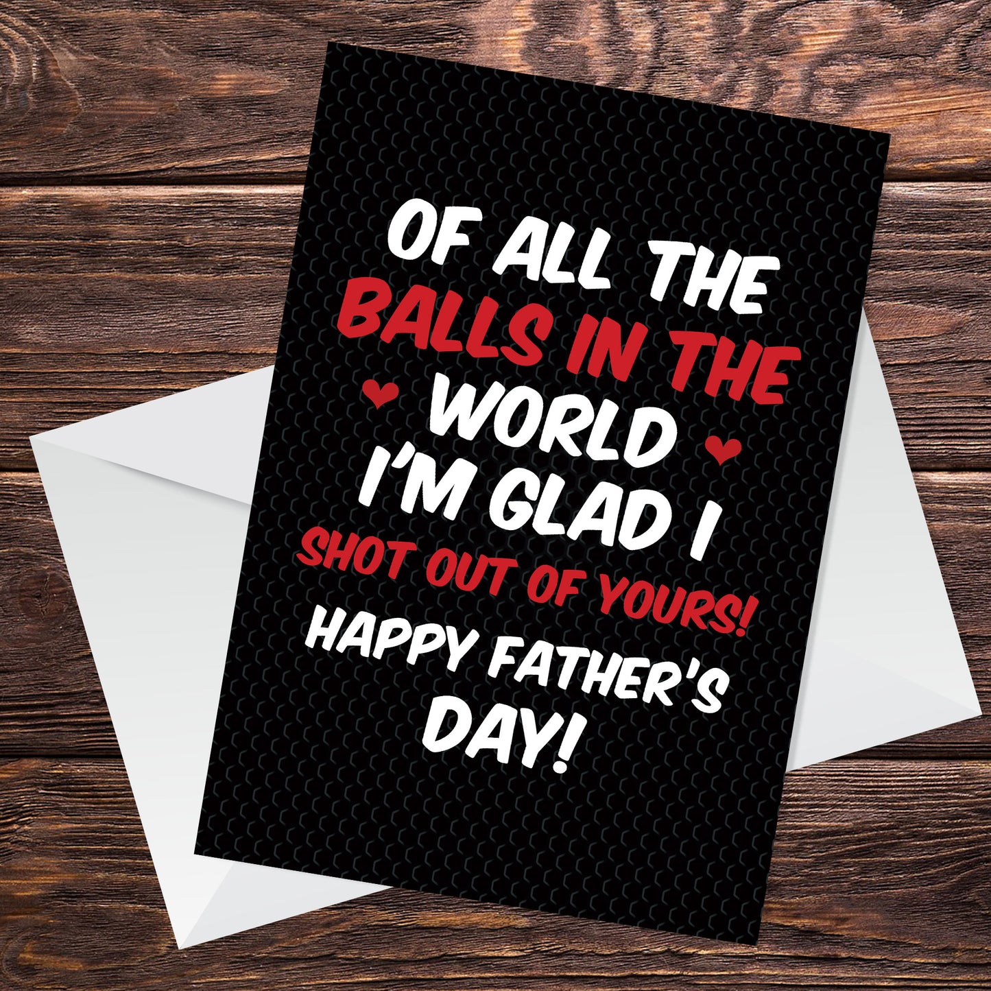Funny Rude Fathers Day Card For Dad A6 Card Joke Dad Card
