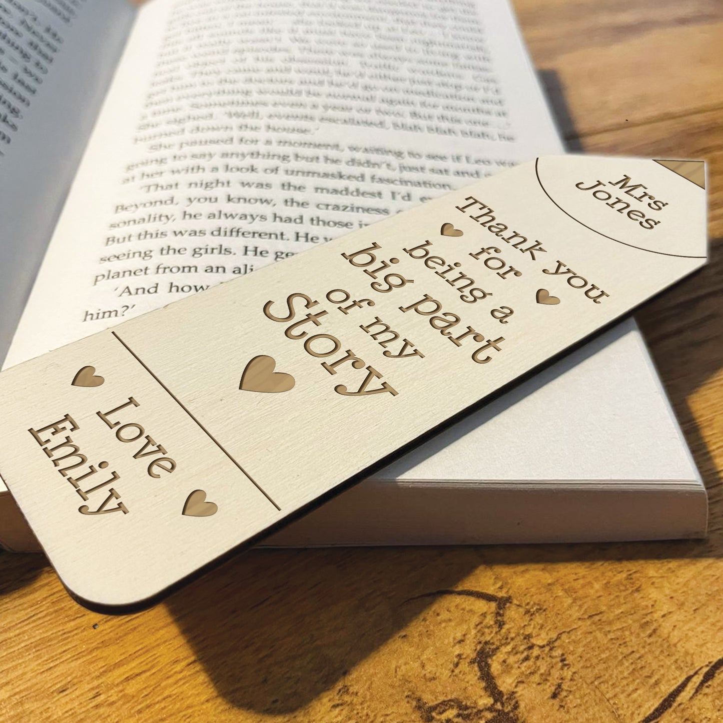 Teacher Gifts Wood Bookmark Teacher Gifts For Women