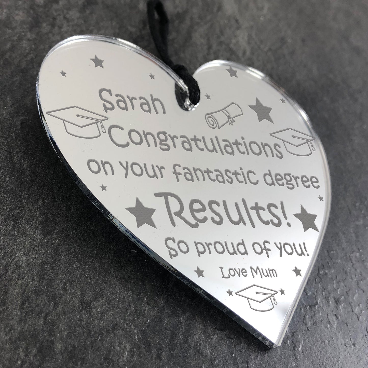 Personalised Well Done Degree Congratulations Gift Graduation