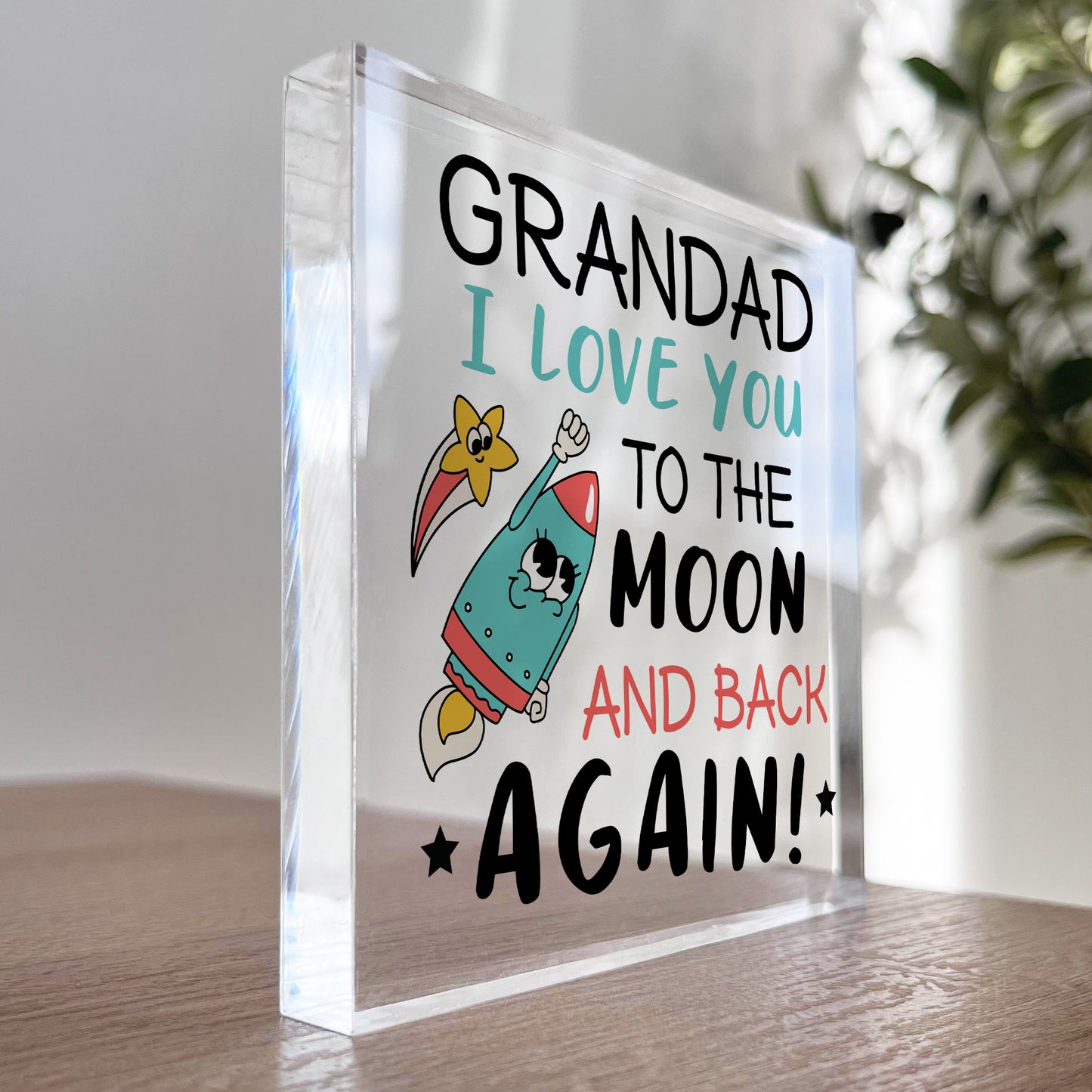 Grandad Gifts Freestanding Plaque Gift Christmas Birthday