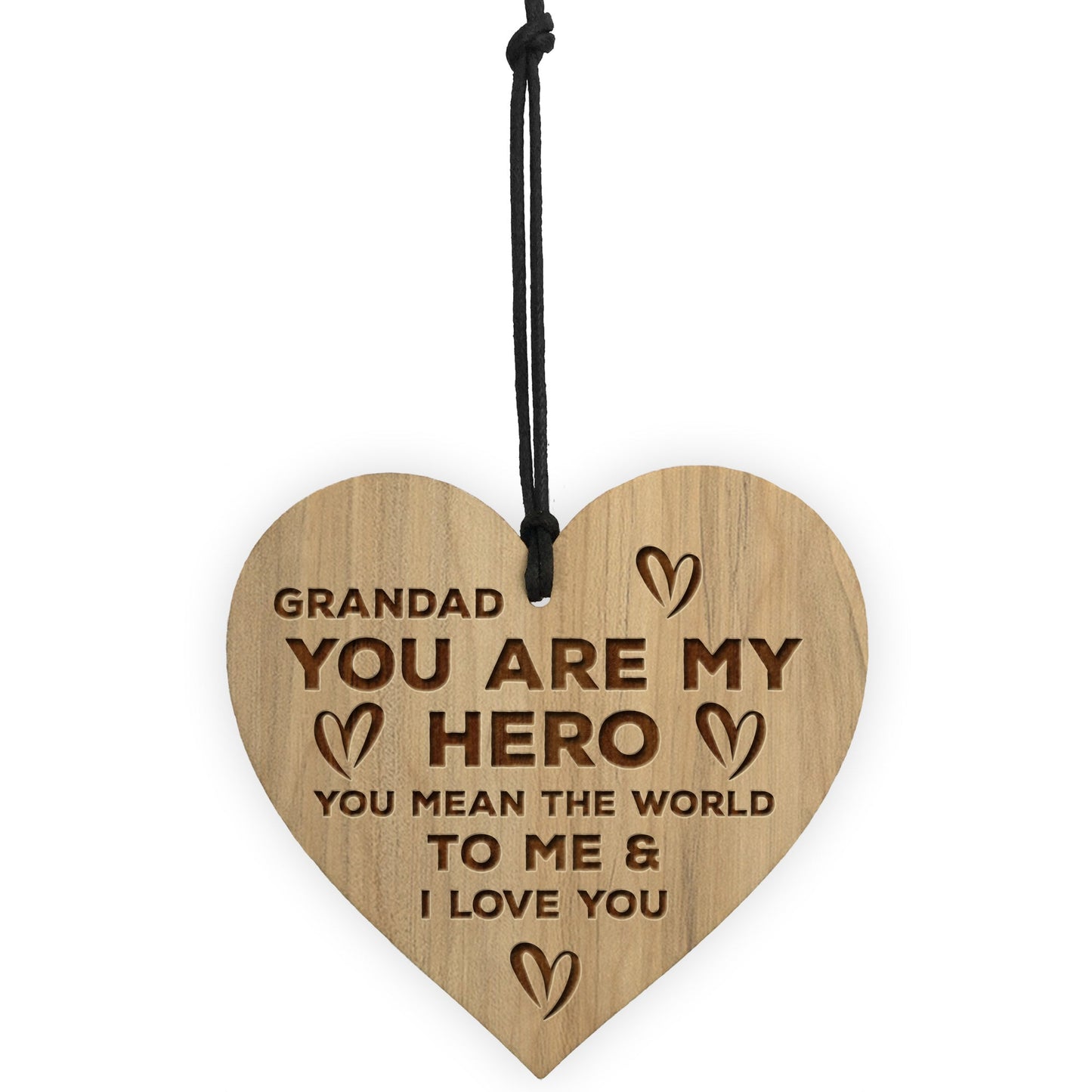 Grandad Gifts For Fathers Day Birthday Engraved Heart Gift