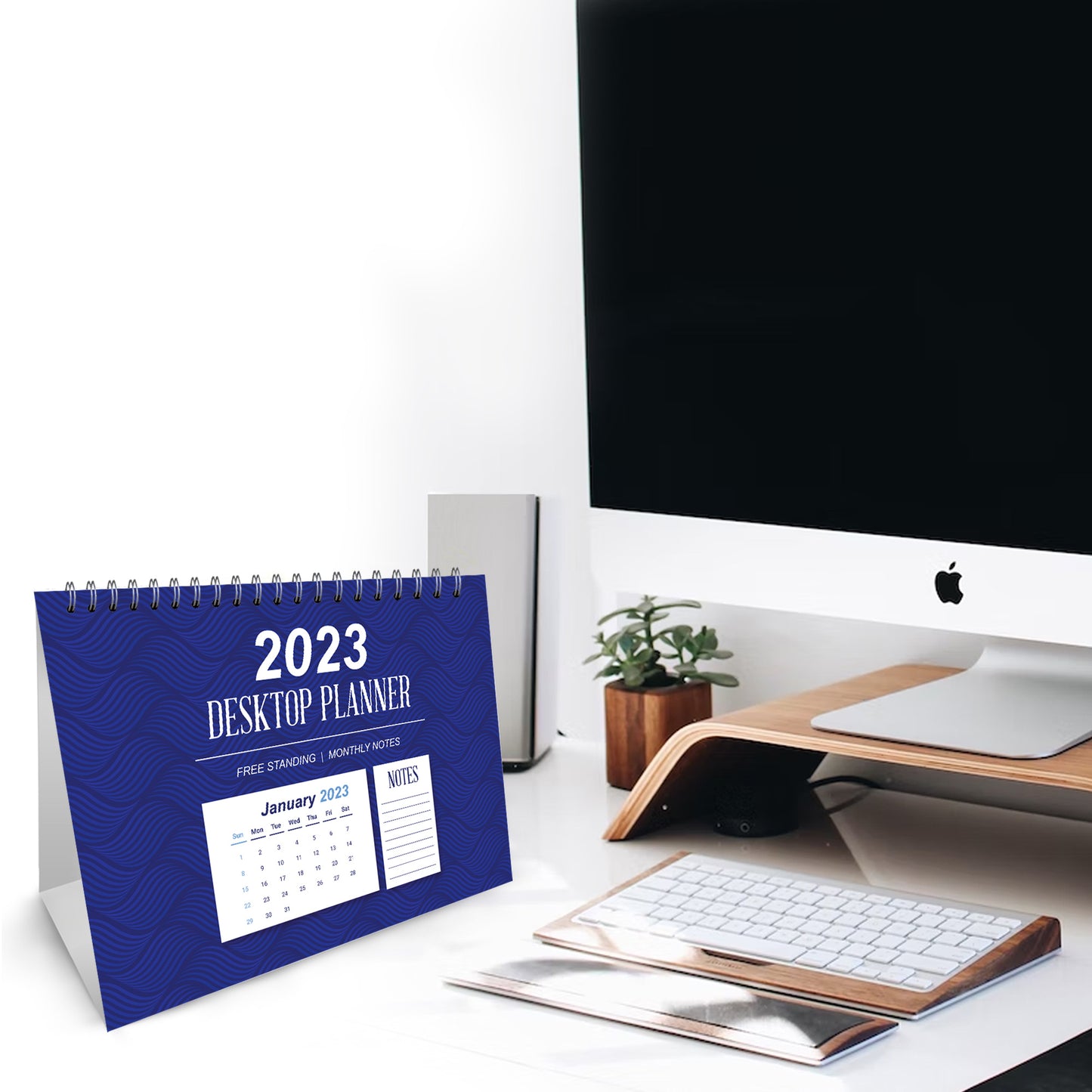 2023 Desktop Calendar Month-To-View Stand Alone Desk Office