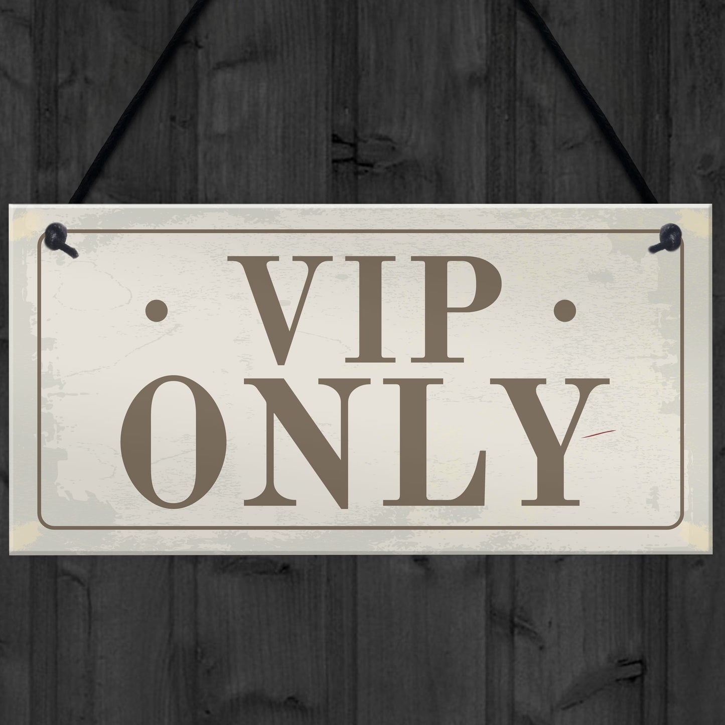 VIP ONLY Sign Home Bar Pub Man Cave Garage Plaque Garden Shed