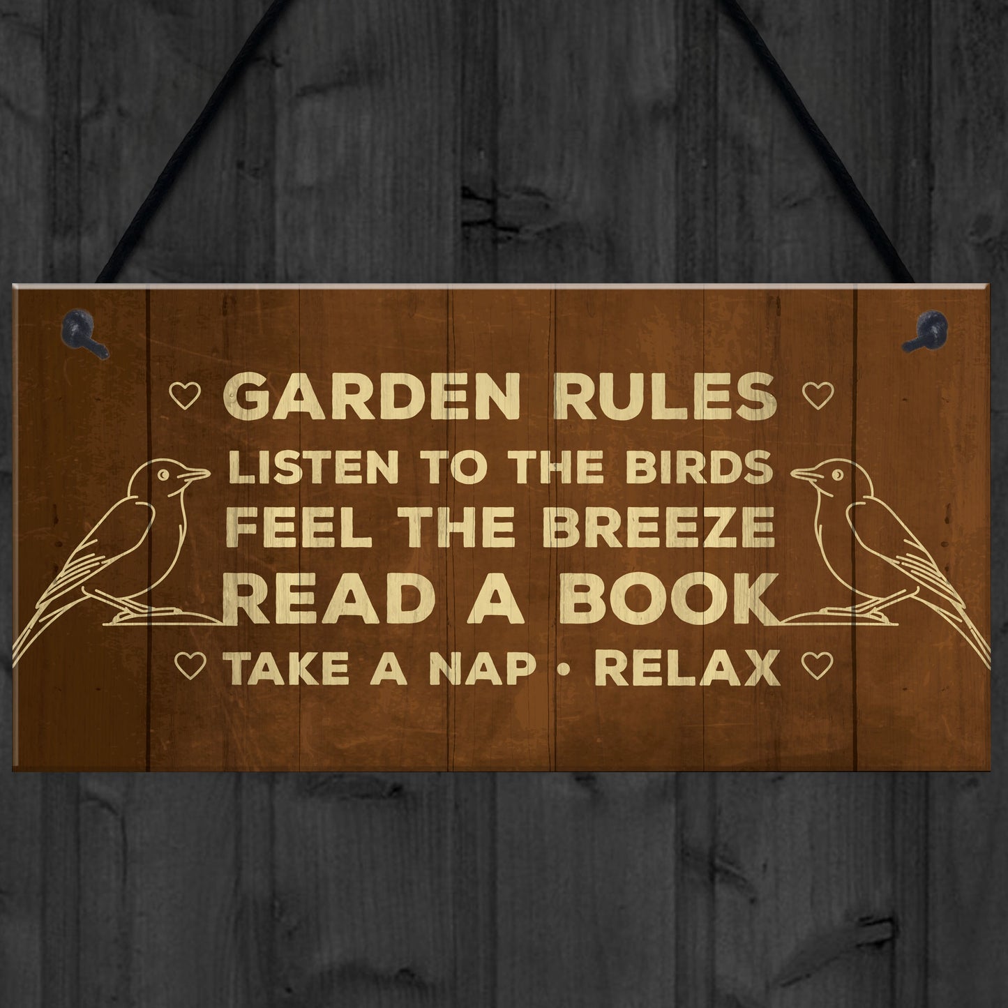 Garden Plaque For Outside Garden Summerhouse Sign Hanging