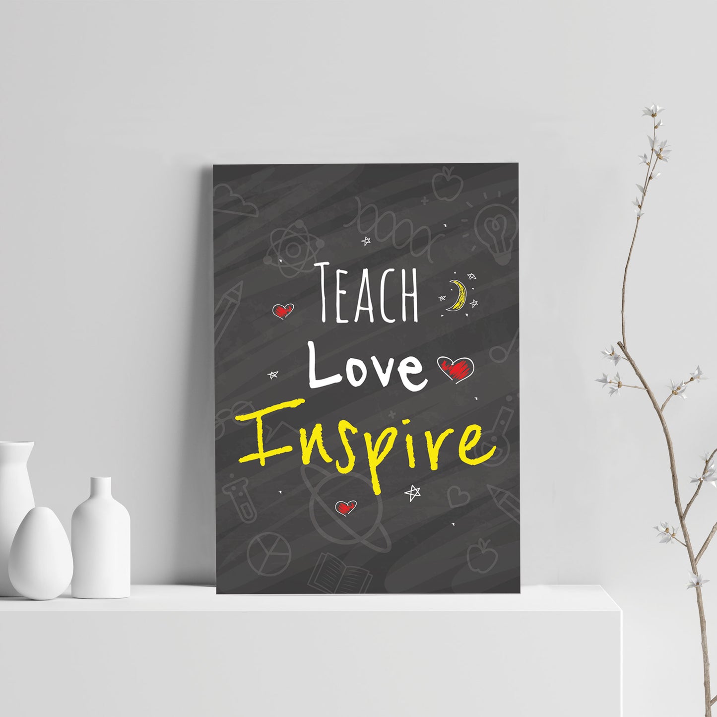 Teacher Quote Print Gift For Nursery Teacher Teaching Assistant