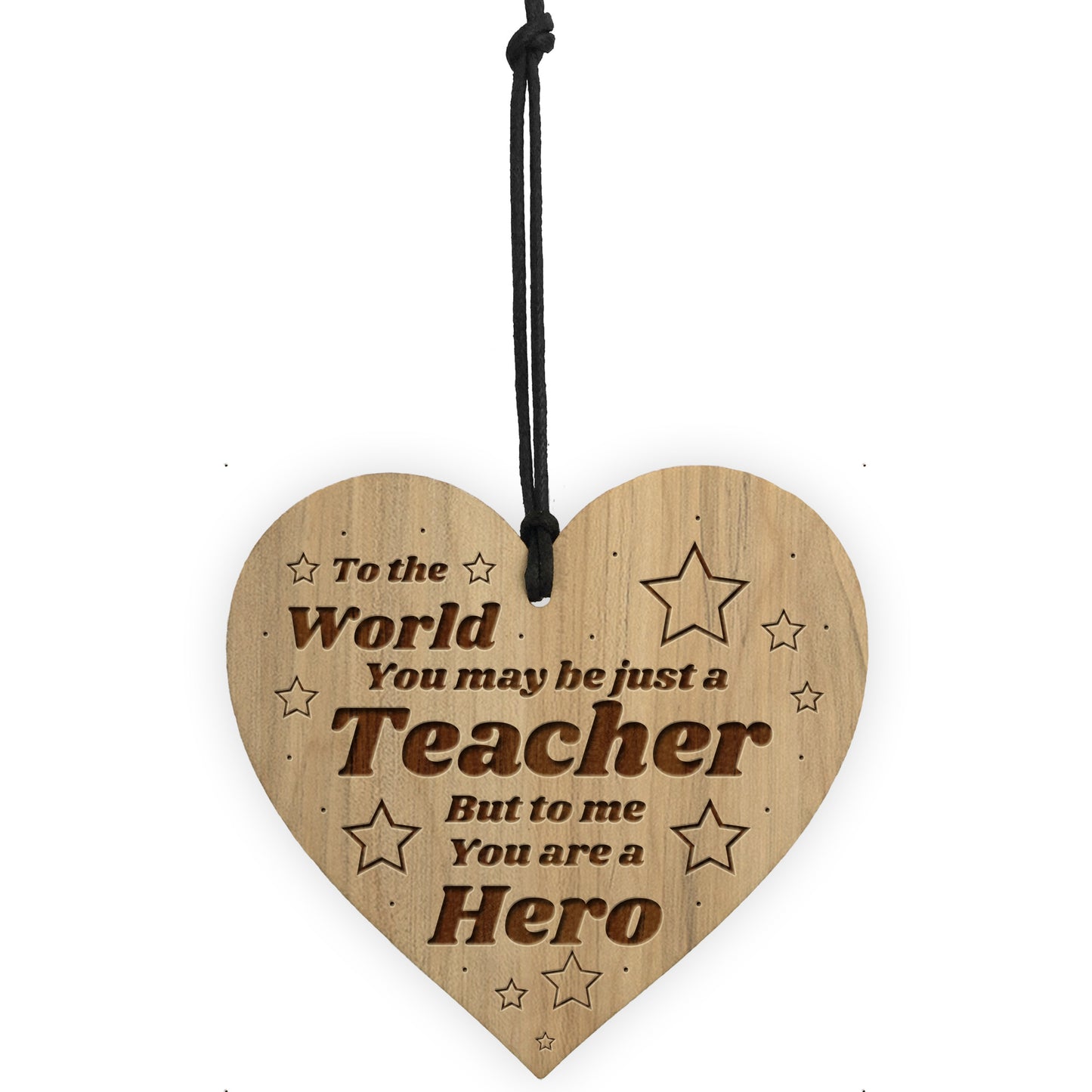 Teacher Thank You Gift Engraved Heart Teacher Gifts School