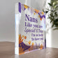 Nan Gifts NAN PLAQUE Birthday Christmas Gift For Nan Nanny