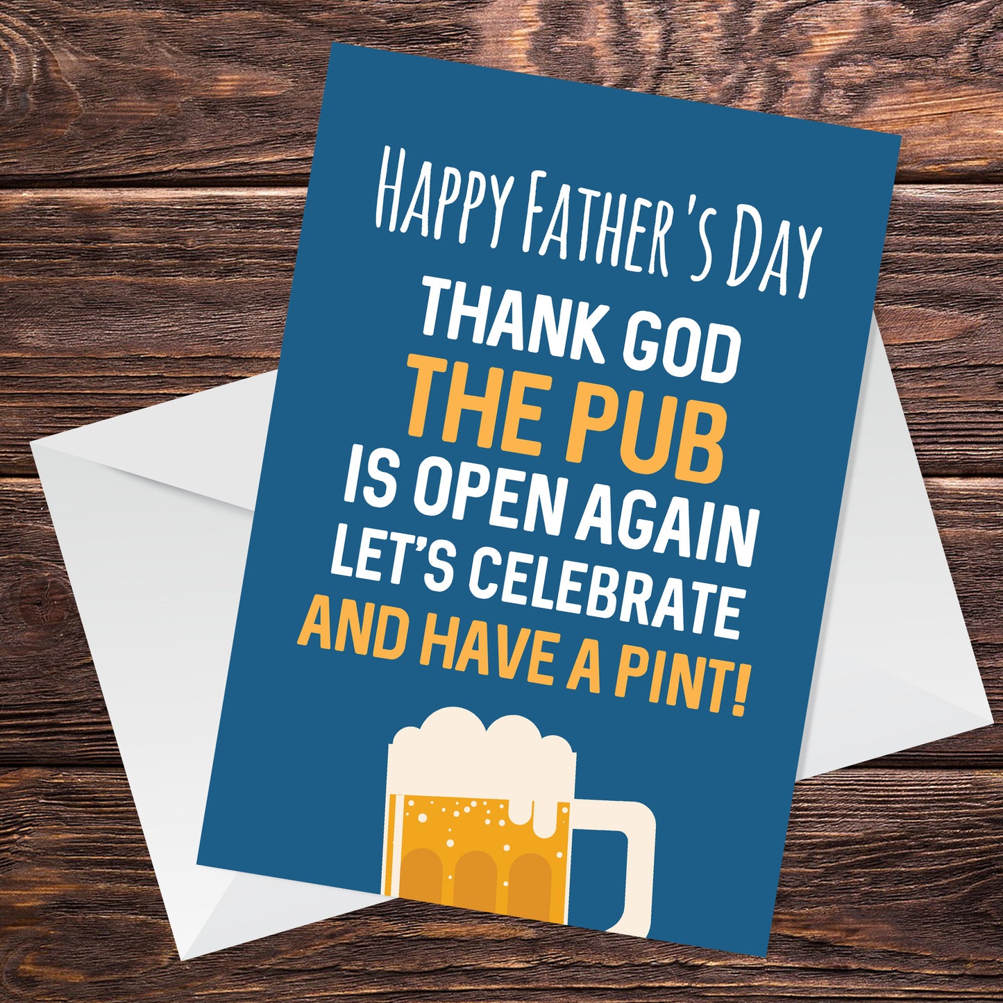 Funny Fathers Day Card Comedy Humour Cheeky Joke Dad Father