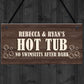 Personalised Funny Hot Tub Signs And Plaques Novelty Accessories