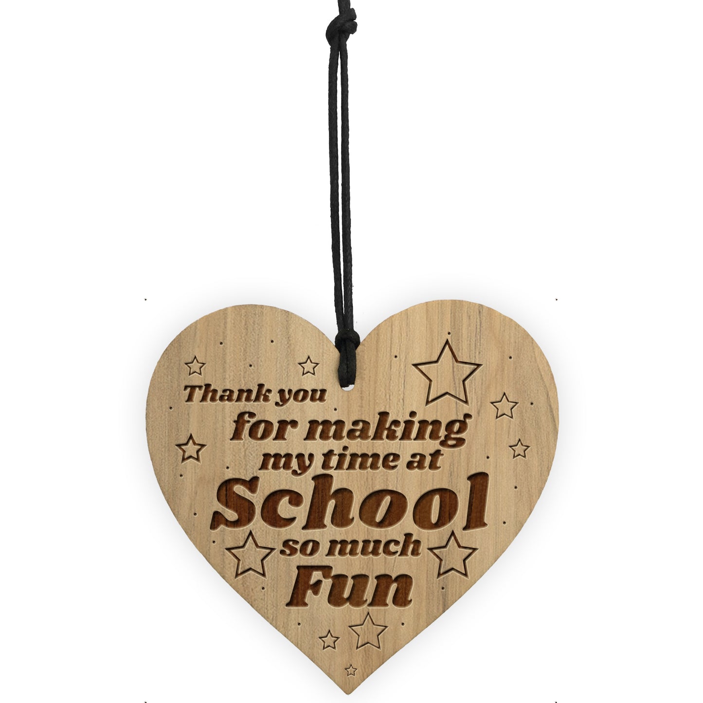 Teacher Gifts Leaving School Engraved Heart Thank You Gifts