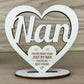 Nan Gifts Engraved Plaque Birthday Christmas Gift For Nan Nanny