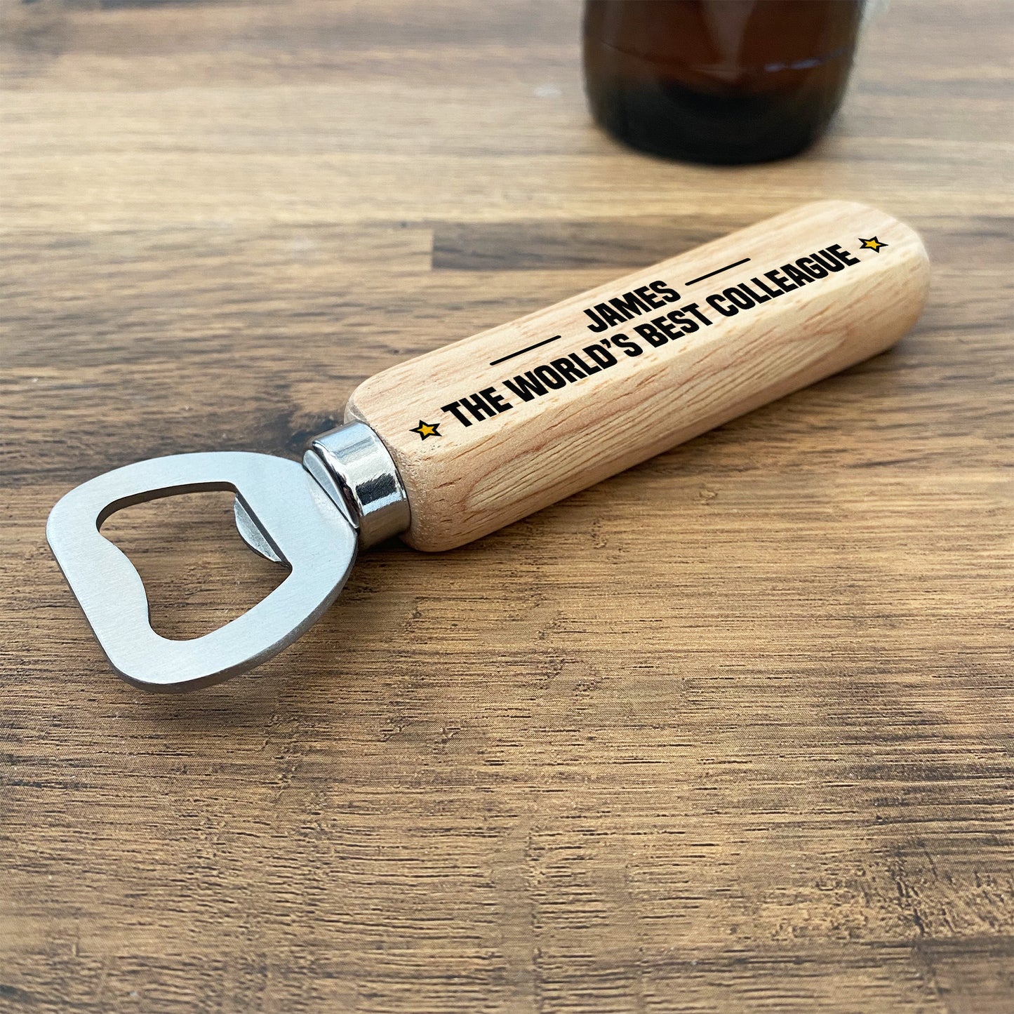 Colleague Gifts Personalised Bottle Opener Thank You Gifts