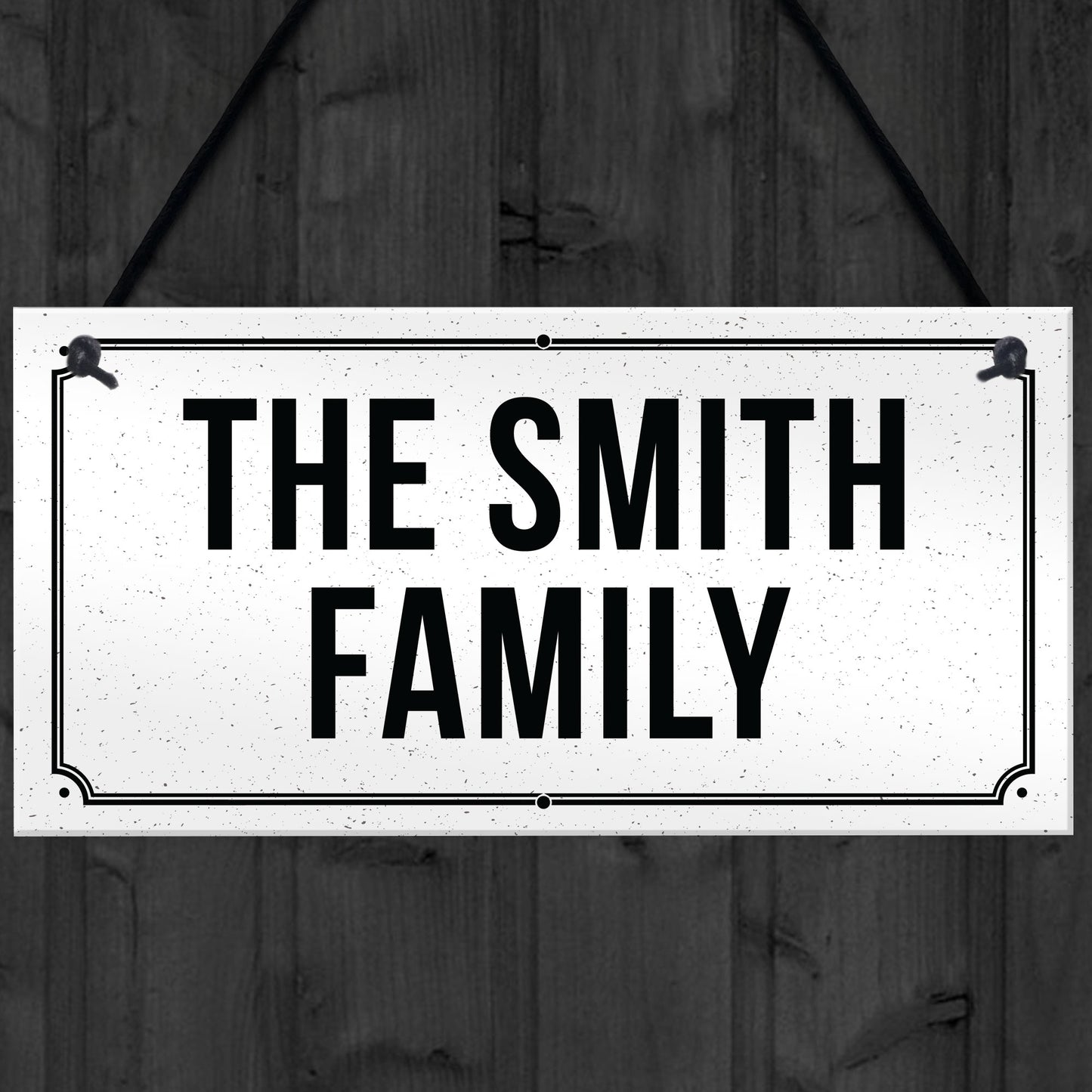 Family Plaque PERSONALISED New Home Gift Home Decor