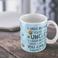 Funny Uncle Mug Birthday Christmas Gift From Niece Nephew