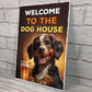 Funny Joke The Dog House Sign For Home Bar Pub Man Cave Hanging