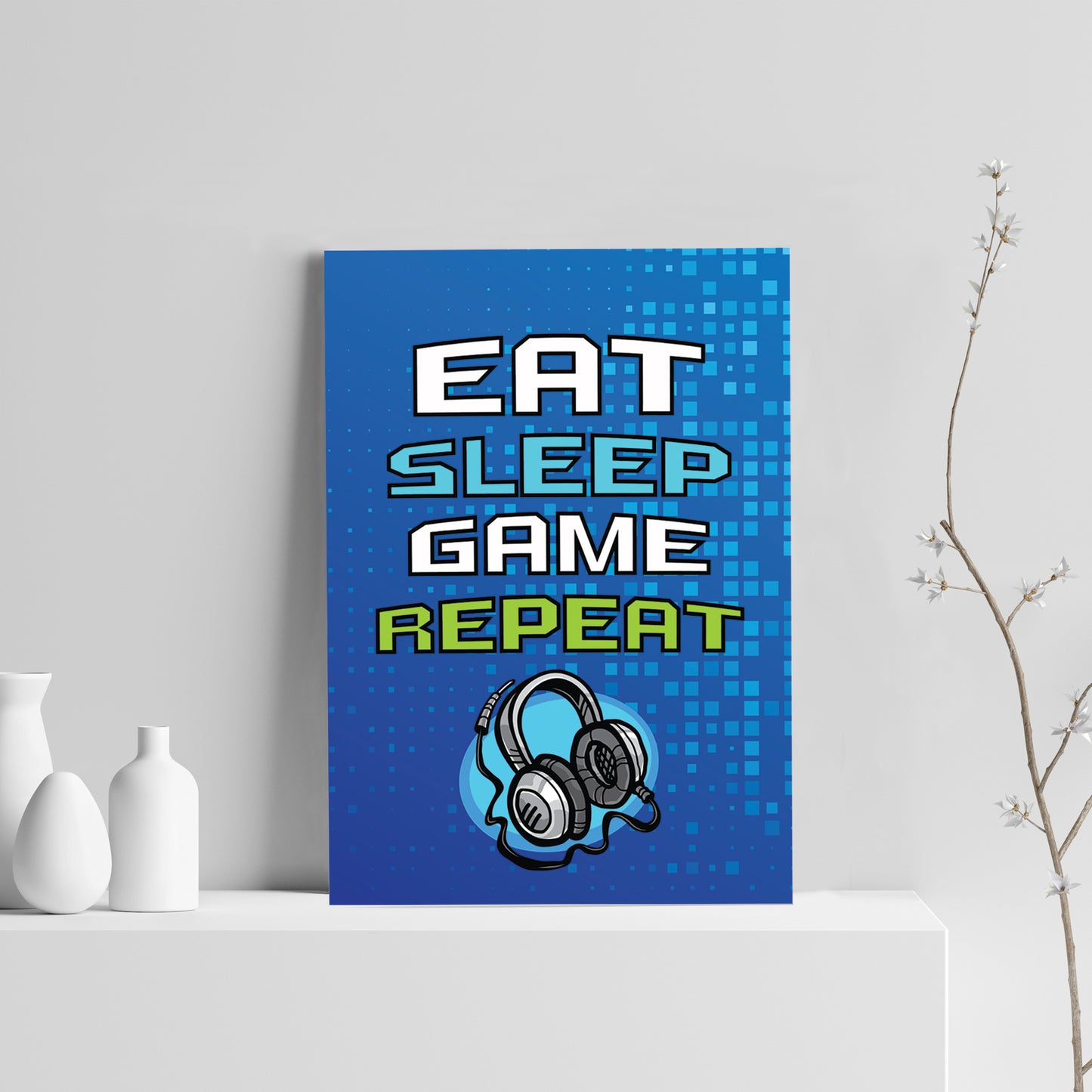 Gaming Print For Son Bedroom Games Room Gamer Gifts Wall Art