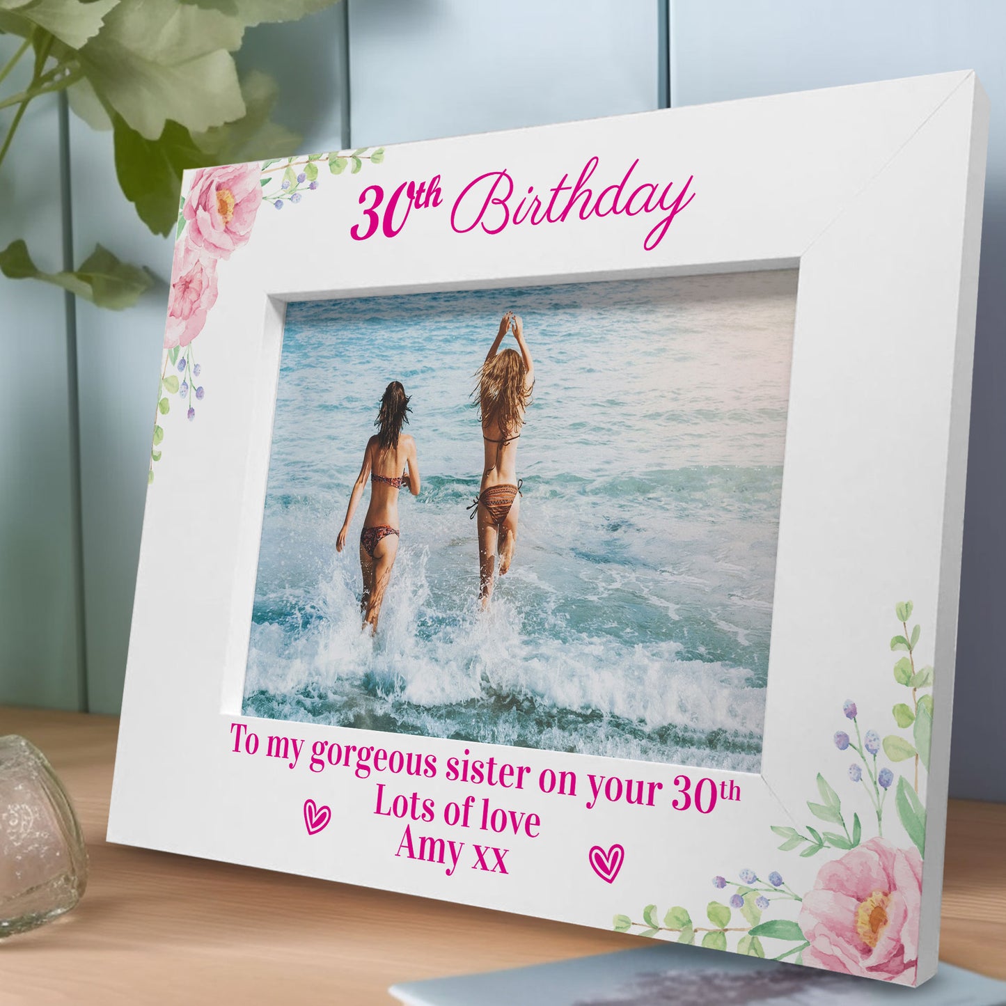 Personalised 18th 21st 30th Birthday Gift For Sister Friend Mum