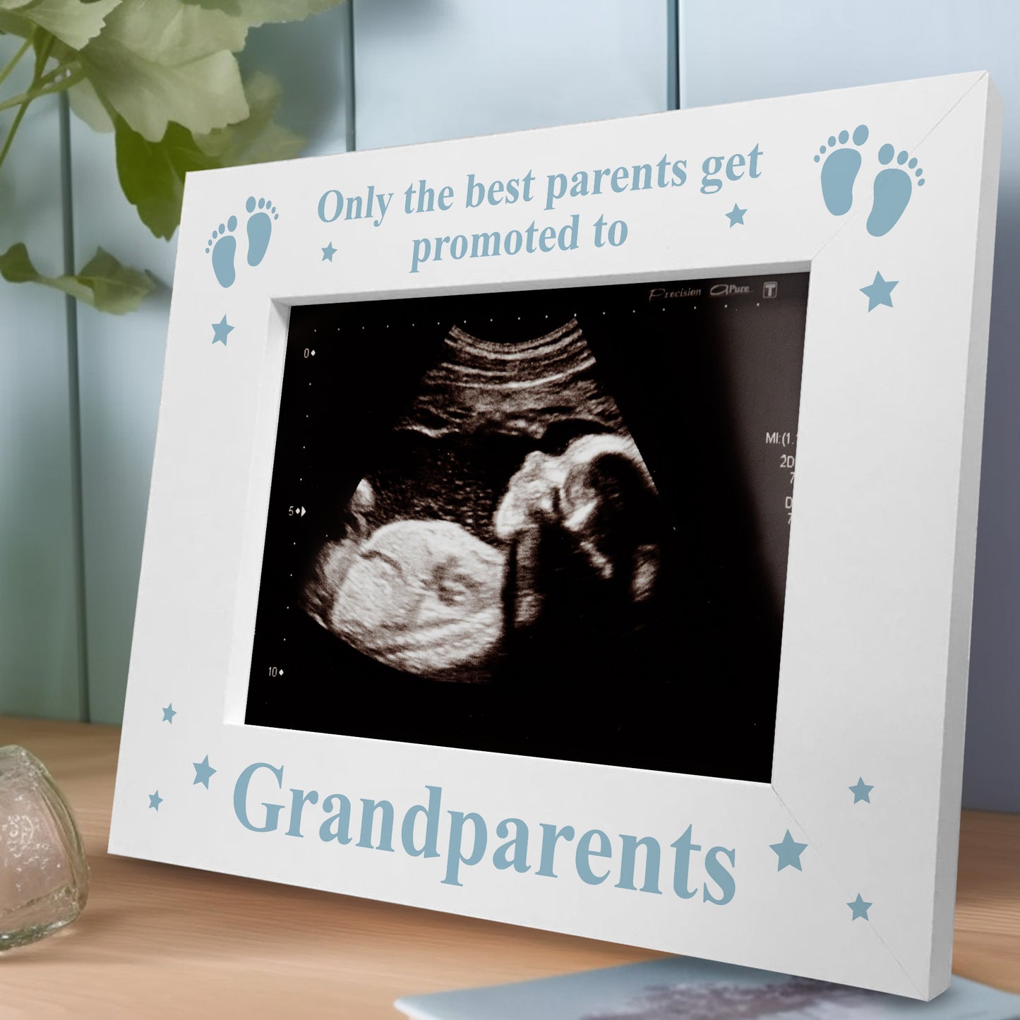 Baby Announcement Gift Promoted To Grandparents Photo Frame Bump