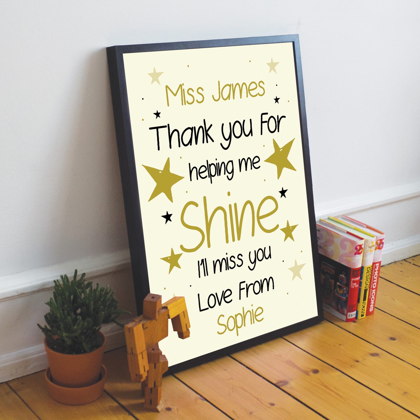 Gift For Teacher Assistant Mentor Personalised Leaving School